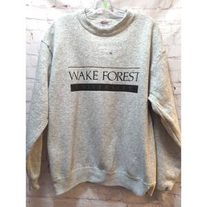 Soffee Wake Forest University Sweatshirt XL Vintage USA made gray used Men Women